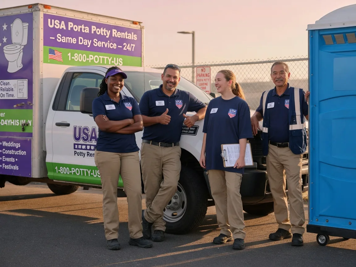 Porta Potty Rental company in Virginia